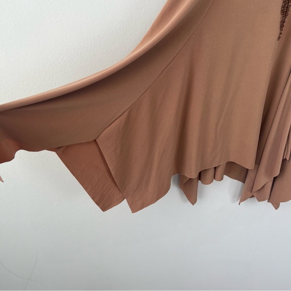 NWT La Belle Vintage Deadstock Tribal Native American Asymmetrical Hem Dress - Picture 6 of 7